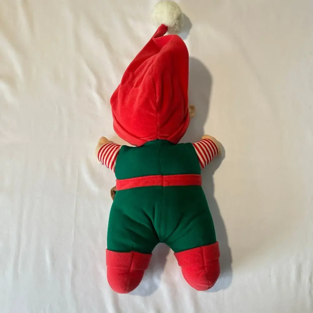 Vintage 1992 Cabbage Patch Doll Holiday Edition Santa's Helper Christmas Elf
